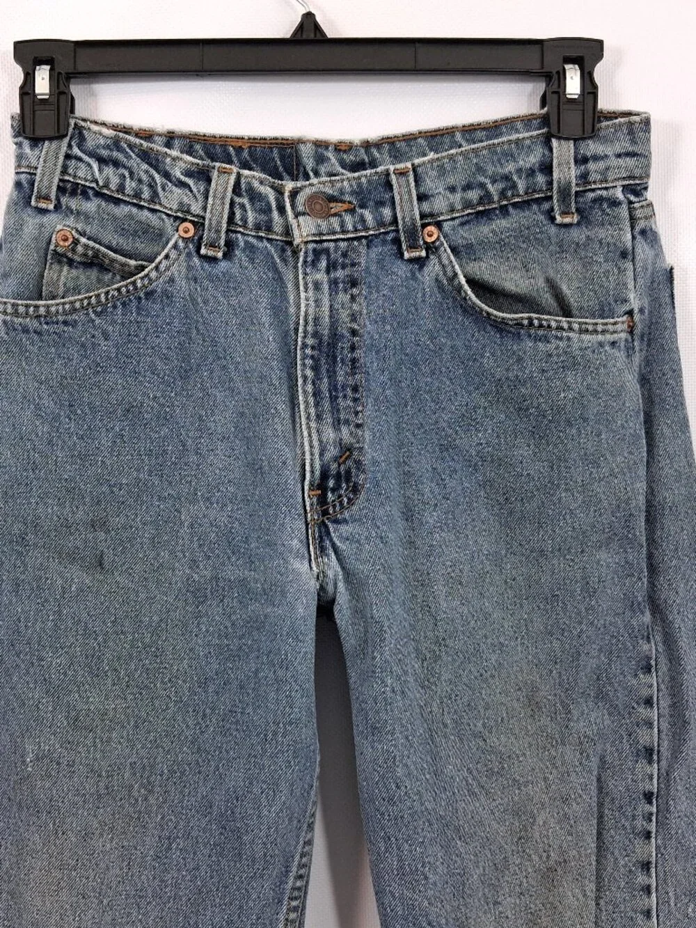 Vintage Levis 550 Straight Leg Jeans Orange Tab Stone Wash 80s 90s Y2K Men 32